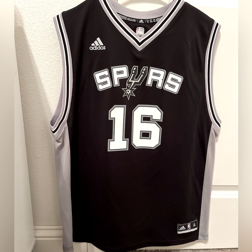 Adidas San Antonio Spurs Gasol Basketball Jersey
